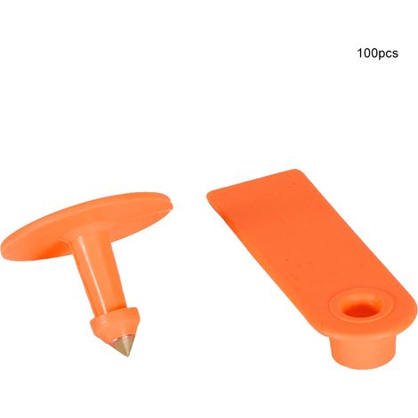 Boucle D Oreille Pour Betail - Etiquette Anti-Perte En Tpu - Pour Porcs Moutons Bovins - Lot De 10 (1/5)
