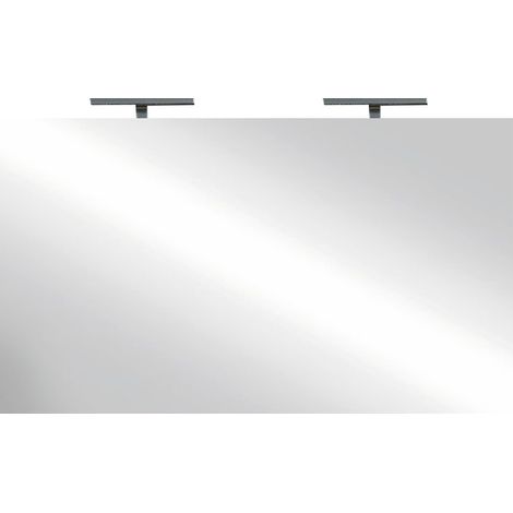 Miroir design avec 2 leds, 120x75 cm, collection KUBRICK