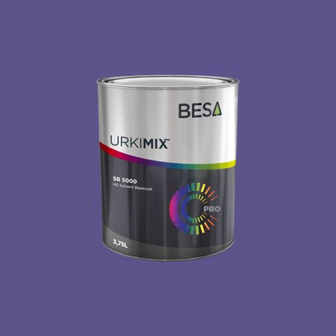 Pot de Peinture Polyuréthane / bi composant Pantone 2755 U  Satin - 250 gr