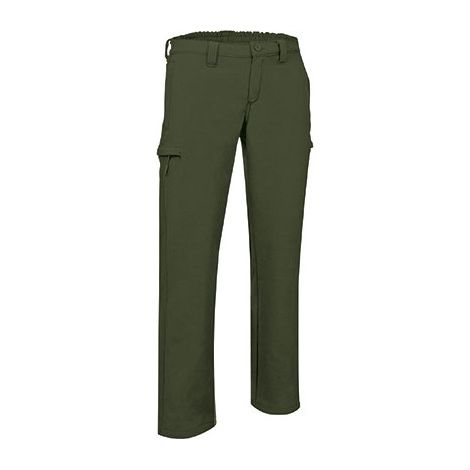 Pantalón largo multicapa de alta protección térmica VALENTO Rugo S Verde militar