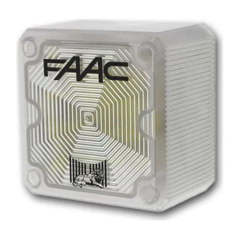 Faac – Lampe clignotante 24V – Indice de protection IP54 – Pour moteurs D600 et D1000 – Accessoire motorisation
