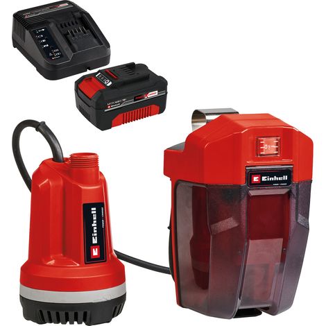 EINHELL Pompe à eau claire sans fil GE-PP 18 RB Li + Kit de démarrage (1/5)
