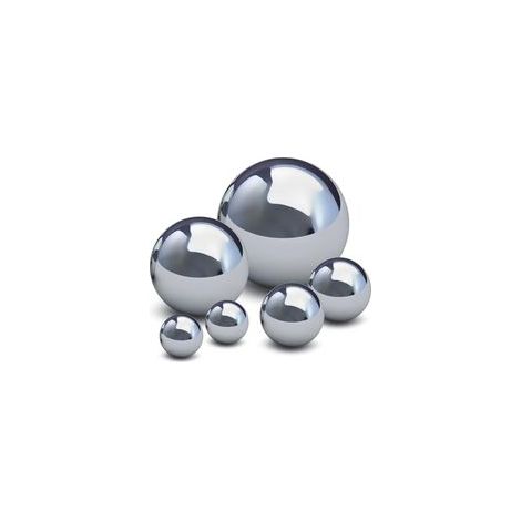 Lot de 6 Boules de Jardin Décoratives en Acier Inoxydable Poli Miroir 15 Cm, 10 Cm, 8 Cm et 5 Cm Sphères Extérieures Réfléchissantes pour Pelouse et Déco Jardin Extérieur