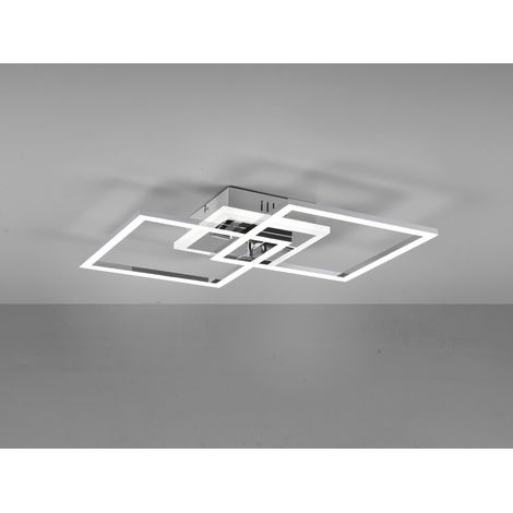Reality Leuchten LED Deckenleuchte Venida chrom Deckenleuchte (1/5)