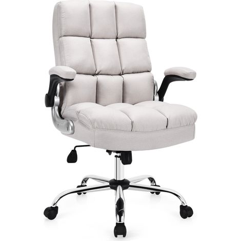Executive Office Chair Ergonomic Padded High Back Swivel Computer Desk Chairs (1/5)
