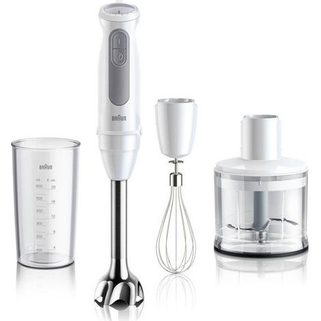 Braun MultiQuick 5 batidora de mano blanca 1000 W Turbo (1/3)