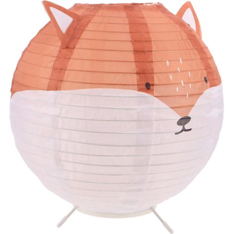 Ciieeo Lampe de Table Pliable en Tissu Renard, Lumière D’ambiance (1/5)