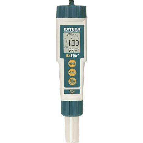 pH-Messgerät Extech PH100 pH-Wert 0 - 14 pH kalibriert Werksstandard (ohne Zertifikat)
