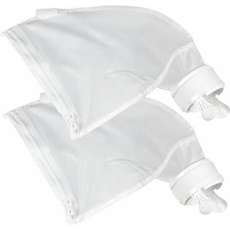 Sac De Nettoyage Piscine - Nylon - Fermeture Eclair - Compatible Nettoyeurs 280 Y 480 - 2 Unidades (1/5)
