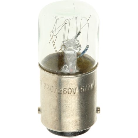 Ampoule RS PRO 260 V 7 W 27 mA, BA15d