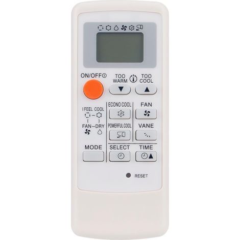 MP07A Remplacer Condizionatore Télécommande adaptée à Mitsubishi AC A/C MSZ-HC22VA, MSZ-HC25VA, MSZ-HC35VA, MSZ-HC50VA, MUZ-HJ22VA, MUZ-HJ25VA, MUZ-HJ35VA, MUZ-HJ50VA, MUZ-HC22VA, MUZ-HC25VA