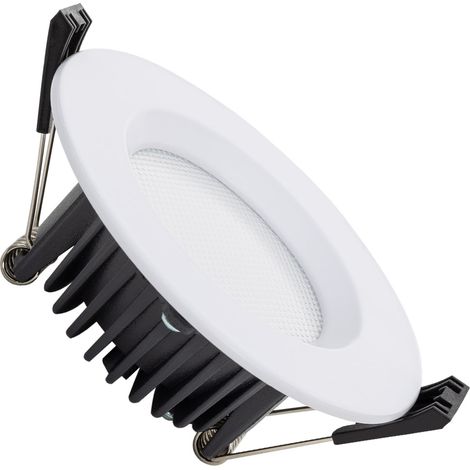 LED Downlight 7W Rund SAMSUNG AERO CCT 130 lm/W Mikroprismatisch LIFUD Ausschnitt Ø 75mm No Flicker (2700K - 3200K - 4000K) Wählbar (Warm-Neutral) (1/4)