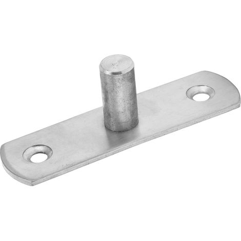 Charnière pivotante de porte 201 en acier inoxydable pour portes vitrées - Accessoire de quincaillerie pour meubles