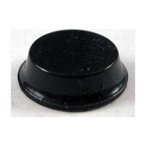 N/A Hammond Electronics 1421T2 autocollant, rond noir (Ø x H) 12.7 mm x 3.5 mm 24 pc(s) (1/2)