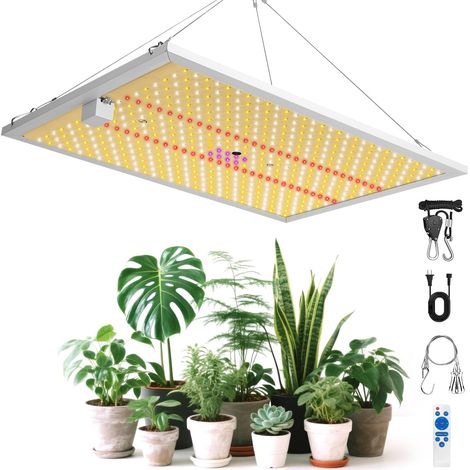 Plant Lamp 100W - IP65 Waterproof 540 LEDs, Full Spectrum LED Grow Light, Horticultural Lamp with 4/8/12H Timer and 10 Brightness Levels for Indoor Plants (1/5)