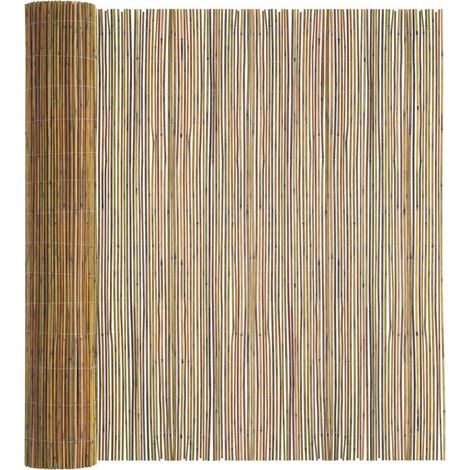 Grillage rouleau, Clôture en bambou Marron 300 x 180 cm Bambou (1/5)