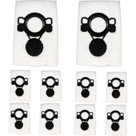 Sac aspirateur pour Makita [Lot 10] Sacs poussière remplacement P-72899 compatible aspirateur Makita VC2000L VC2010L VC2012L VC2511L VC2512L VC3011L VC3012L VC3511L (1/5)