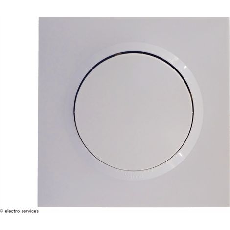 Legrand – Interrupteur va-et-vient Dooxie complet blanc – 250V 10A – Mécanisme avec coque de protection – Pour intérieur uniquement