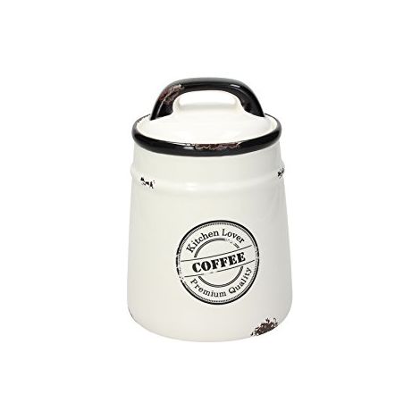 Barattolo Caff Urban Chic D12 cm Stoneware Multicolor (1/3)