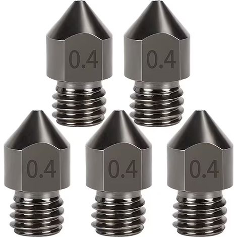 Lame de rechange pour Ensemble de 5 duze MK8 din otel calit, 0.4 mm, filament CR-10 1.75 mm, pentru imprimanta 3D (1/5)