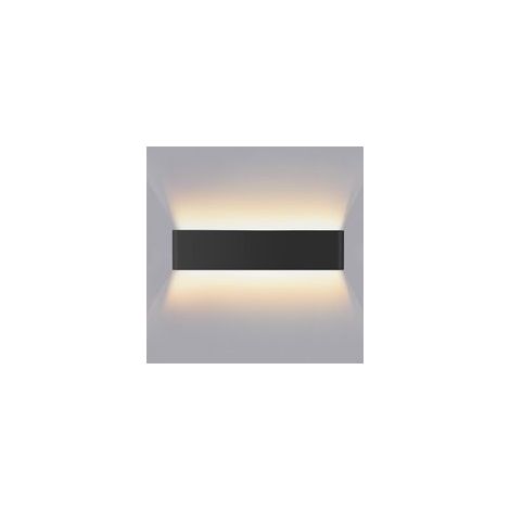 Applique Murale Interieur 40CM Haut et Bas Luminaires Intérieur Aluminium Décorer Moderne Applique Murale Blanc Chaud 3000k Appliques Convient (1/5)