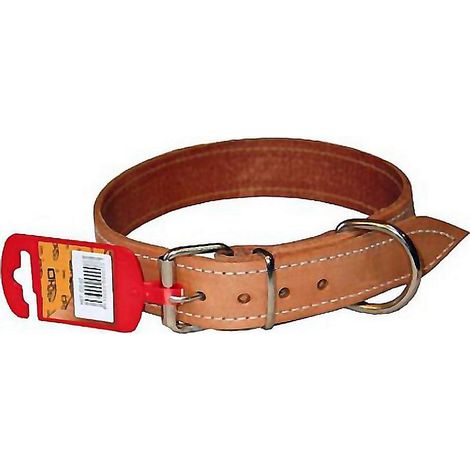 PATACHO collar cuero y nylon 75-4 , Collar para perros de cuero y nylonTamaño 75cm.