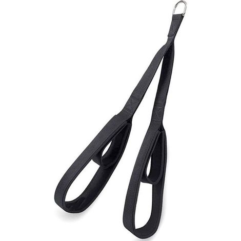 Set aus 2 Befestigungsgurten für Trizeps-Seile - Zwei Größen in einem Produkt