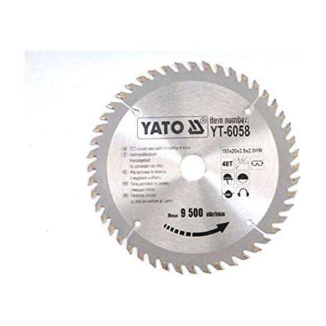 Yato YT-6058 lame de scie circulaire de 16 cm 1 pièce(s) (1/4)