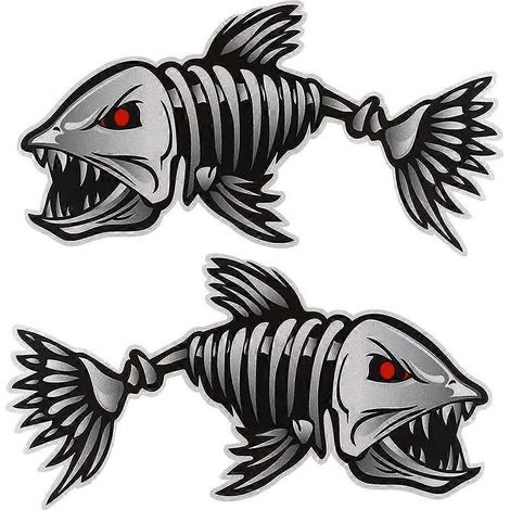 Autocollants animaux imperméables d'extérieur, lot de 2 autocollants décoratifs réfléchissants pour animaux de compagnie, autocollants imperméables pour kayak, bateau ou label (1/5)