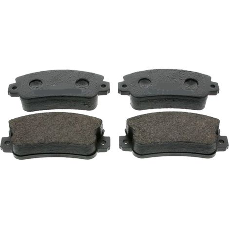 KIT PASTIGLIE FRENO ANTERIORI compatibile con FIAT PANDA (141) / PASTIGLIE FRENANTI AUTO OEM FDB351B FDB351, / SOSTITUZIONE DIRETTA / BASSA POLVERE / SILENZIOSO