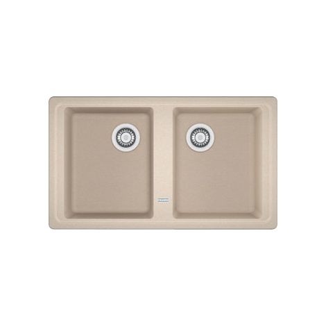 Franke Boston BFG 620. Colore del prodotto: Avena, Numero di vasche per lavello: 2 ciotole, Dimensioni prima vasca (LxL): 337 x 420 mm. Larghezza: 860 mm, Profondità: 500 mm, Larghez... - 114.0276.153 (1/2)