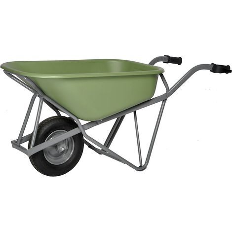 MATADOR, Brouette Profi-Max Plus, en acier, 90 l, benne en