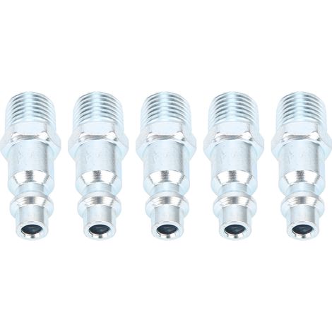 Raccord Pneumatique 5 Pièces Fiche Américaine Connecteur Industriel Accessoire Compresseur Air Comprimé (1/5)