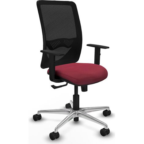Chaise de bureau piqueras y crespo Zulema noir mousse haute densité (1/2)