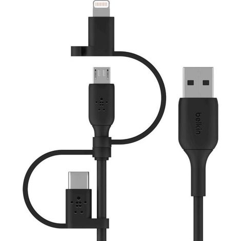 Belkin BOOST CHARGE cable USB negro 1 metro (1/4)