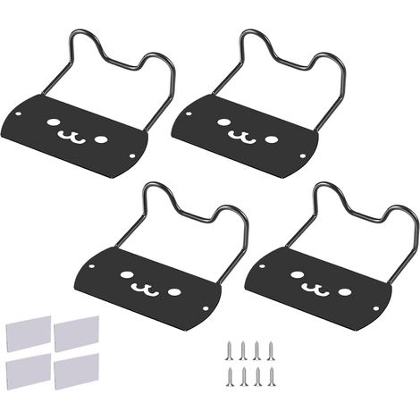 Mainteneur de Matelas 4 Pièces en Métal Renforcé Anti-Dérapant  Griffes Fixation Matelas Anti-Glissement pour Chambre à Coucher, Chambre d', Propriétaires, , Dormeurs (1/5)