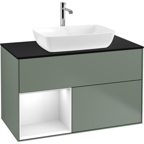 Villeroy & Boch F772GFGM Armoire sous lavabo Finion F77 (1/2)