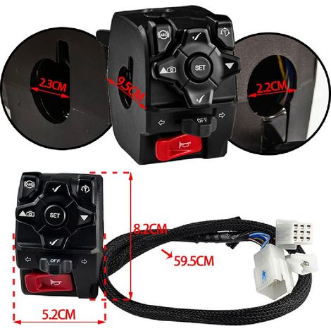 Direct sales of motorcycle modification parts, core electric vehicle switches, stylish designs, exquisite workmanship, wear-resistant and durable. (1/4)
