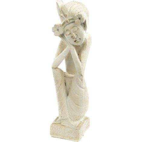 TrendLine Deko Figur Hawaii 24 cm creme Deko-Accessoires