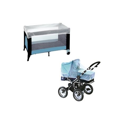 Moustiquaire universelle 3 en 1 pour bébé - Transparent - L 130 x l 70 x H 30 cm - Livraison gratuite (1/3)