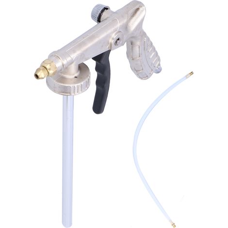Pistolet à peinture réglable en alliage d'aluminium, filetage mâle G1/4, aérographe (1/5)