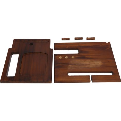 Support Téléphone Multifonction pour Montre, Lunettes et Clés - Organisateur Bureau Domicile (1/5)