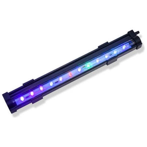 Lampe submersible pour aquarium, couvercle en résine souple transparente, basse consommation 12 V CC, LED à spectre complet, ventouses amovibles pour eau douce (1/5)