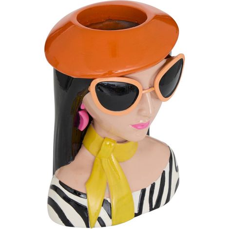 Vase Della Femme 17,5x13,4x22,5cm - Atmosphera créateur d'intérieur (1/3)