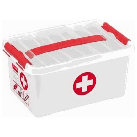 Sunware Erste Hilfe - Box Q-Line 6 l 30 x 20 x 14 cm Kasten