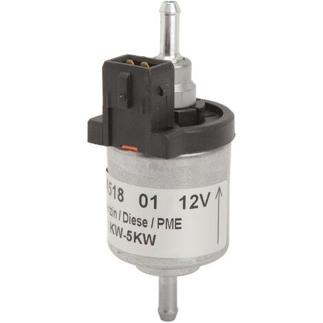 Bomba de combustible de 12 V y 22 ml para calentador, resistente al calor, de bajo nivel de ruido, universal para calentadores de aire diésel de 1 kW a 5 kW. (1/5)