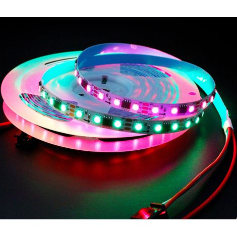 Tira led 12V RGBIC Pixel Direccionable 60 led/m 14 W/m Bobina 5 metros