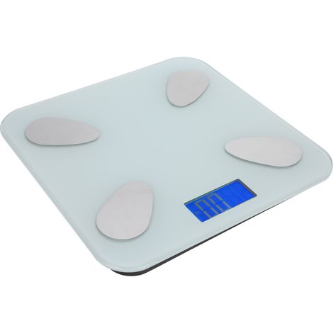 Balance électronique intelligente Bluetooth avec analyseur de graisse corporelle numérique (1/5)