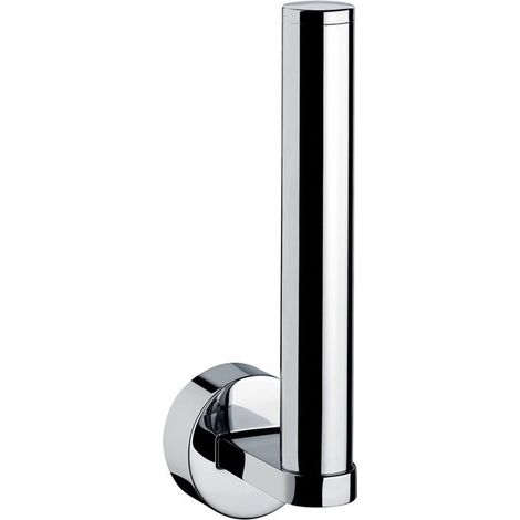 Porte-papier de réserve RONDO 2 pour 1 rouleau chromé
