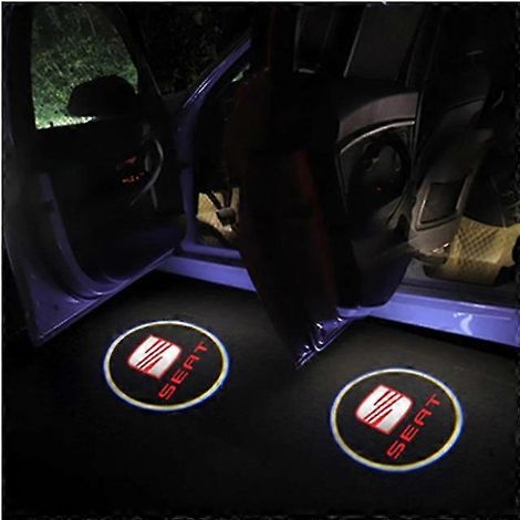 Éclairage LED pour logo/projection du logo sur les portières de Seat FR Alhambra Leon Mk1 2005-2006 (1/4)